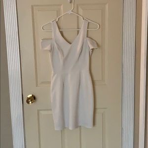 White Tight fitted dress